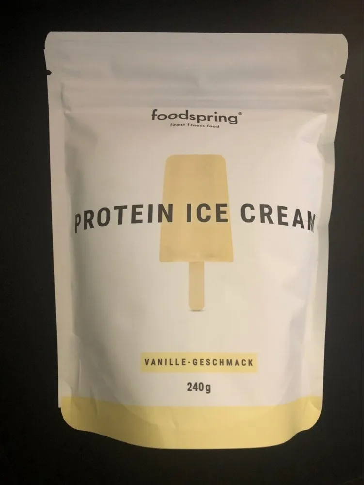 Protein ice cream