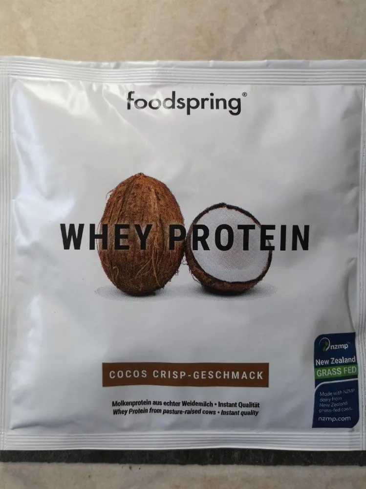 Whey protein coco crisp
