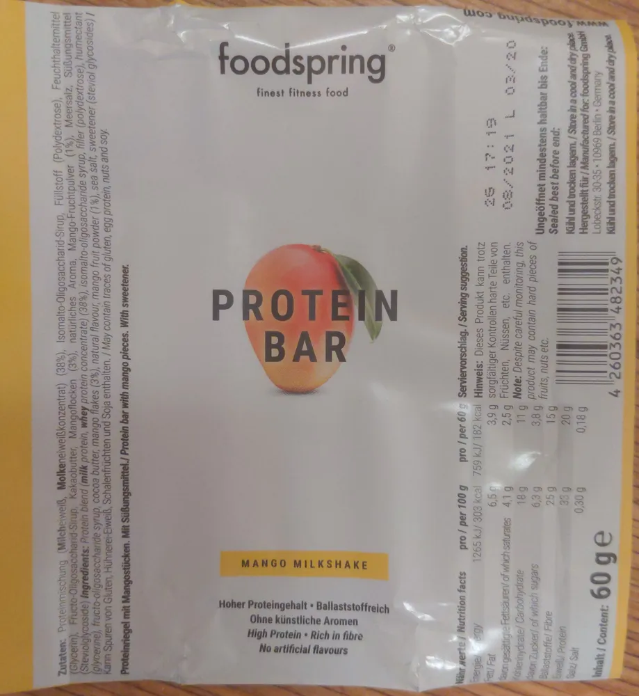 Protein bar