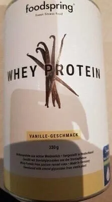 Whey protein vanille