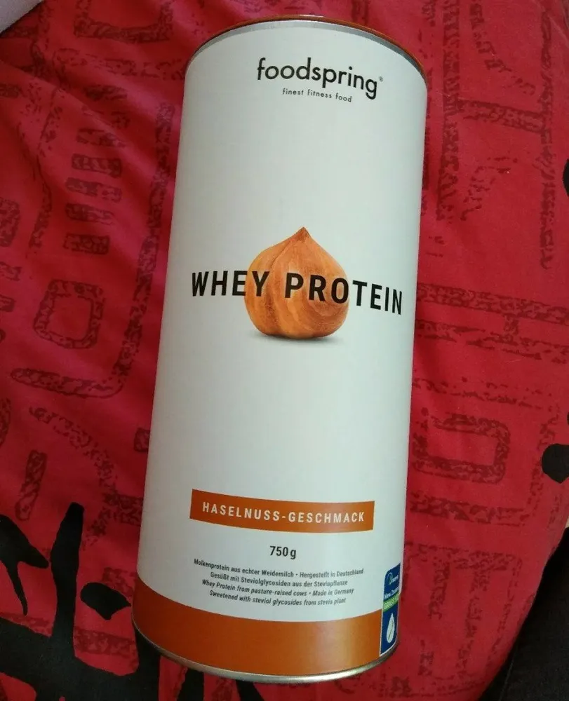 Whey Protein Haselnuss - Geschmack