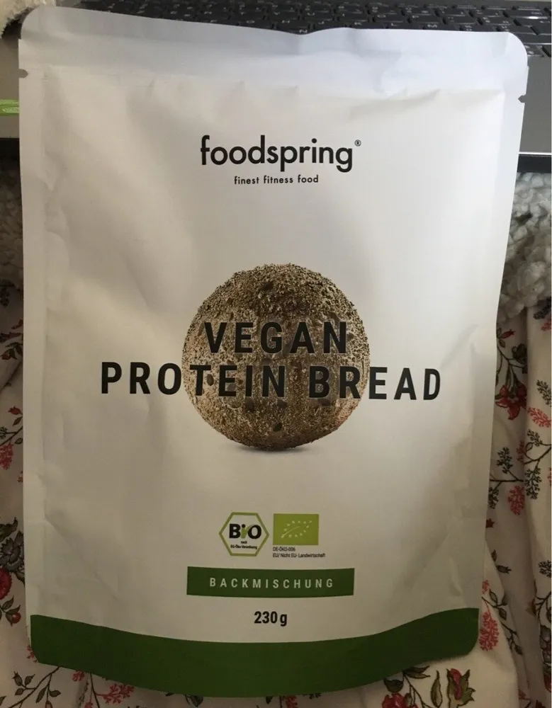 Vegan protein bread