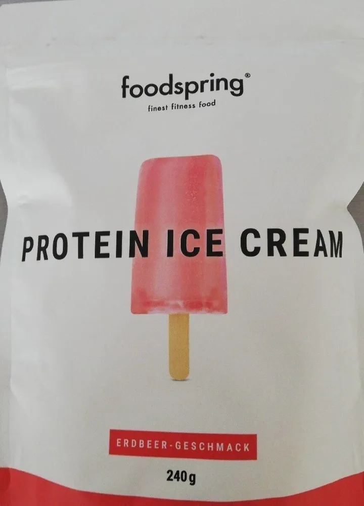 Protein ice cream