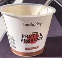 Protein porridge pomme canelle