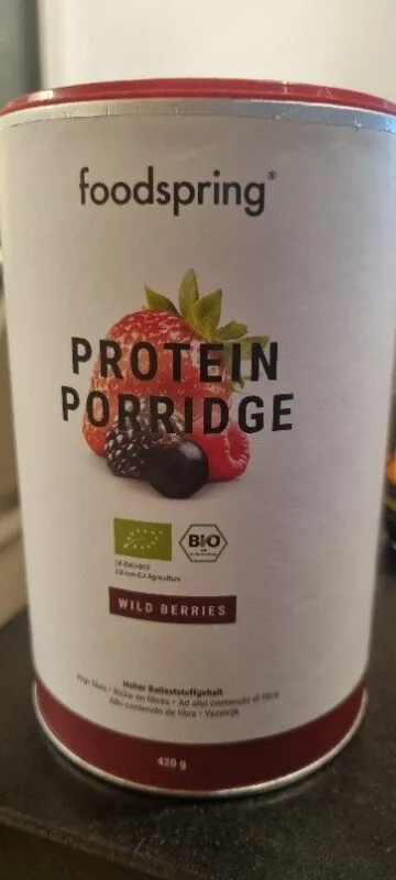 Protein porridge waldfrucht