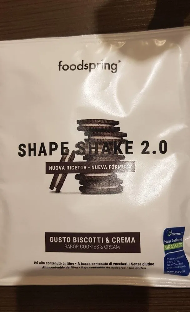 Shape shake 2.0 cookies cream
