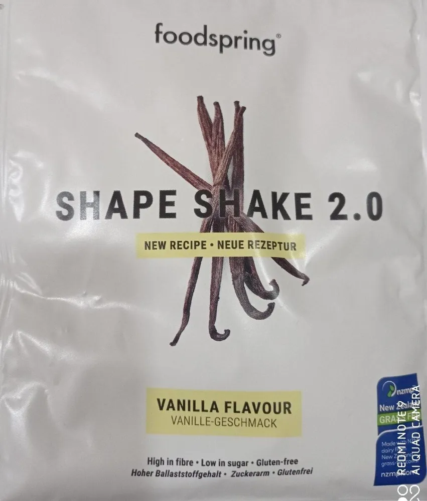 Shape shake 2.0 Vaniglia