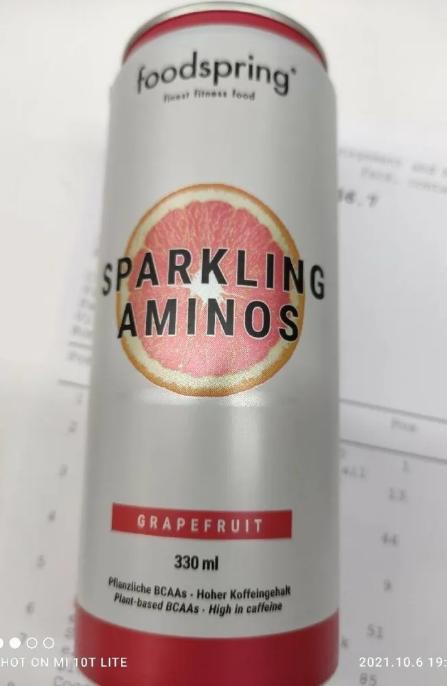 Sparkling aminos