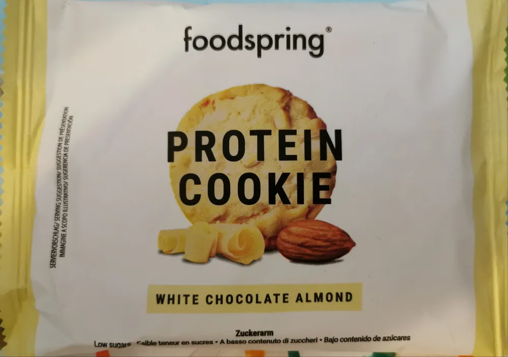 PROTEIN COOKIE WHITE CHOCOLATE ALMOND