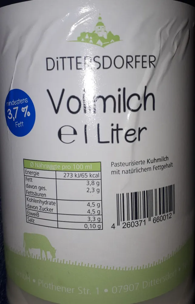 Vollmilch