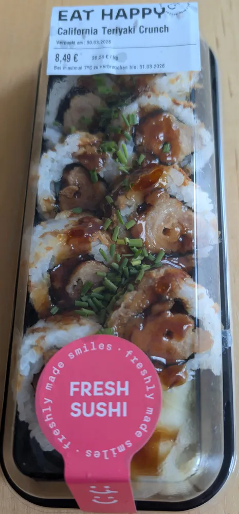 California teriyaki crunch