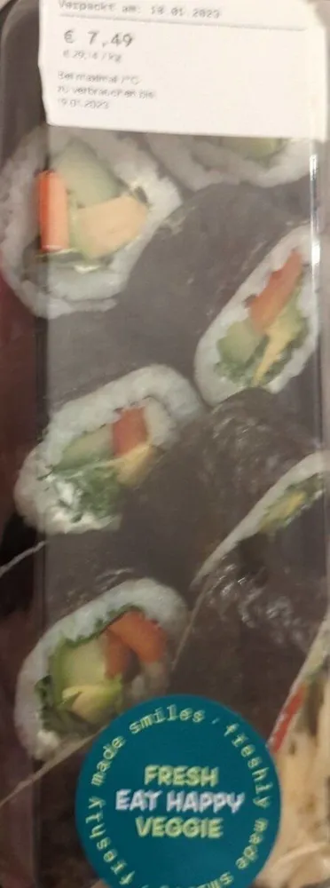 Futomaki Vegetarisch