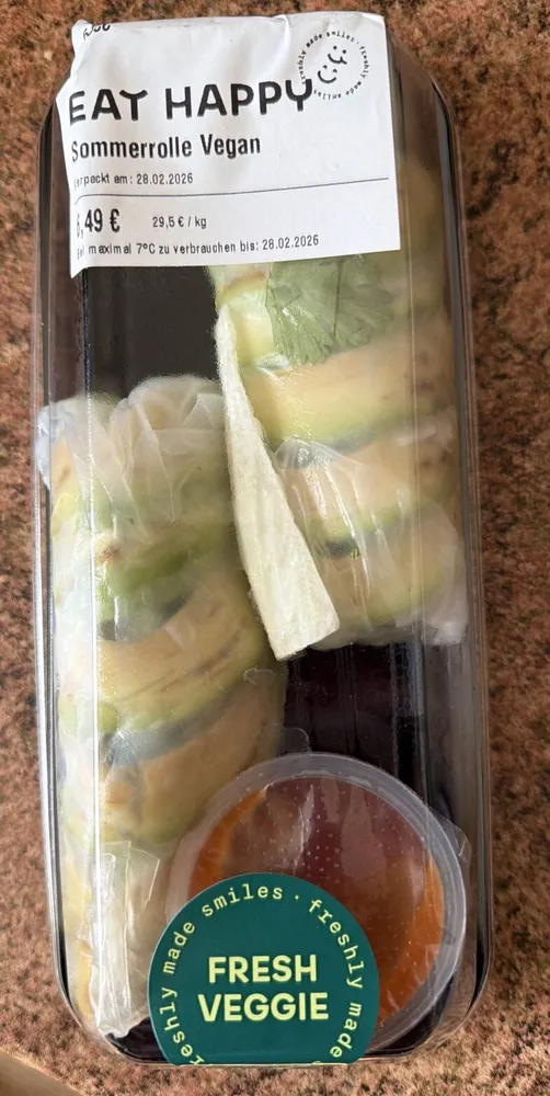 Sommerrolle Vegan