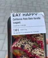 California Rote Bete Karotte (vegan)