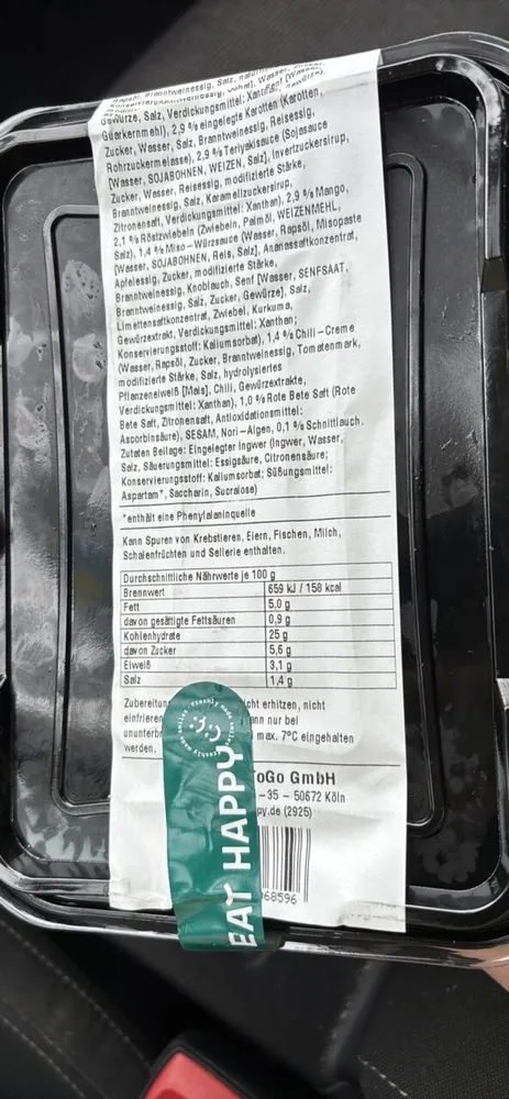 Happy California Vegan Mix