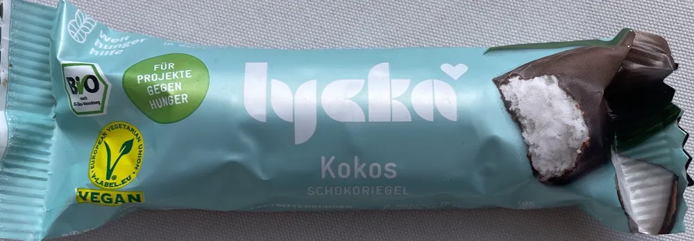 Kokos Schokoriegel