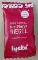 Mini Power Riegel Cranberry-Mandel
