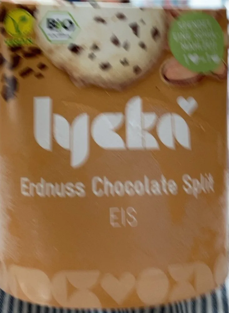 Lycka Erdnuss chocolatr split Eis