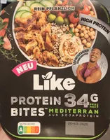 Protein bites Mediterran aus Sojaprotein