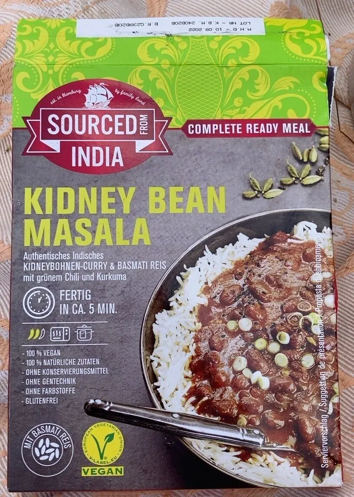 Kidney bean masala