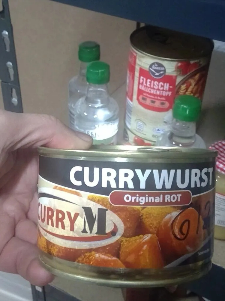 Currywurst Original Rot