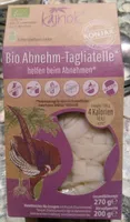 Bio abnehm-tagliatelle