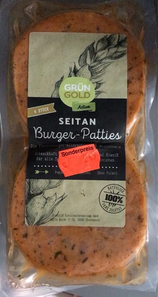 Saitan Burger Patties