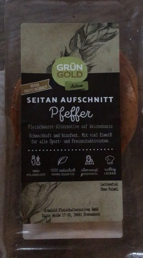 Seiten Aufschnitt Pfeffer
