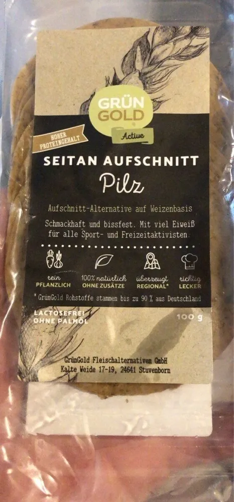Seitan Aufschnitt (Pilz)