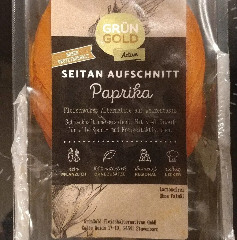 Seiten Aufschnitt Paprika