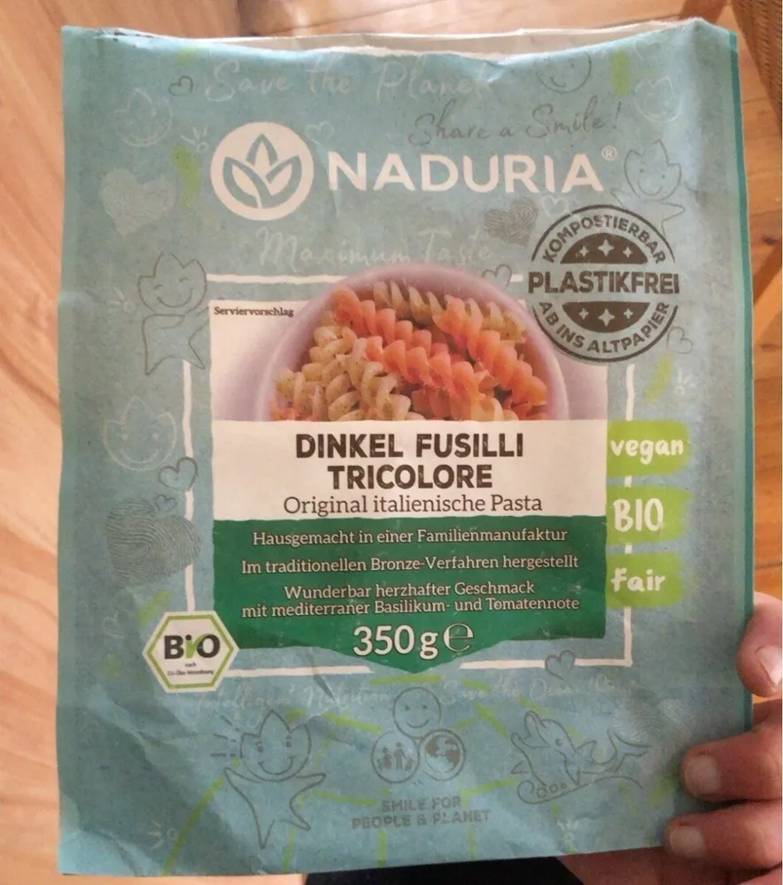 Dinkel Fusilli Tricolore