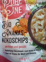 Bio Ananas-Kokoschips