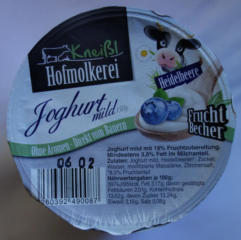 Fruchtbecher Heidelbeere