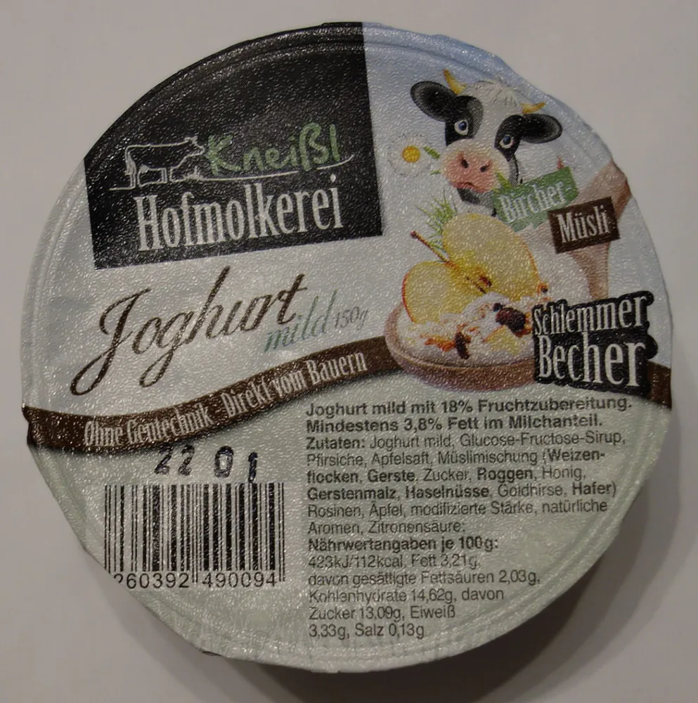 Schlemmer Becher Bircher Müsli