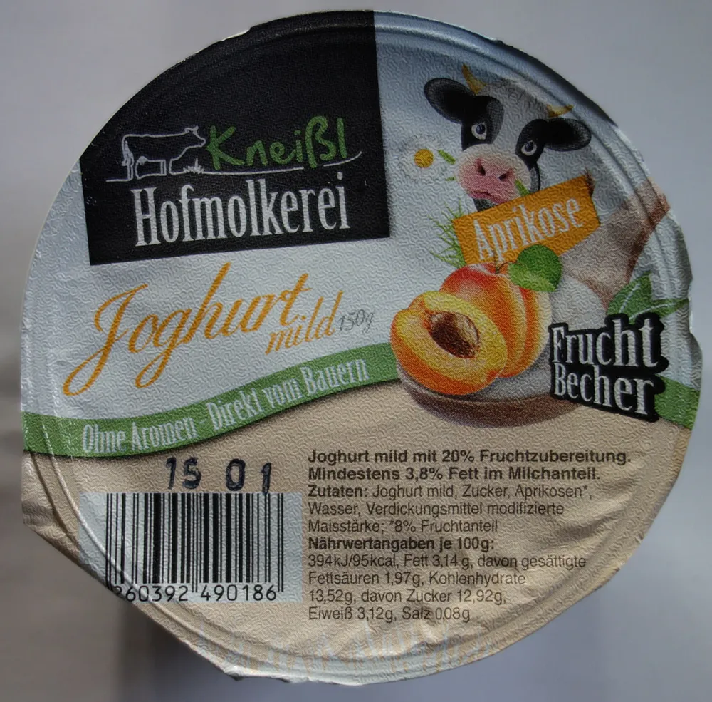 Fruchtbecher Aprikose