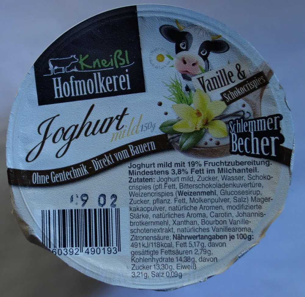 Schlemmerbecher Vanille&Schokocrispies