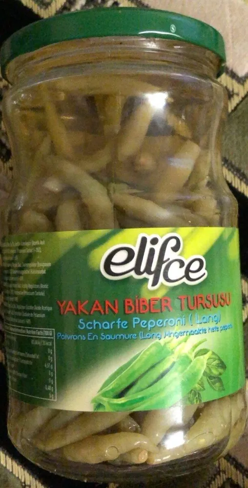 Yakan biber tursusu