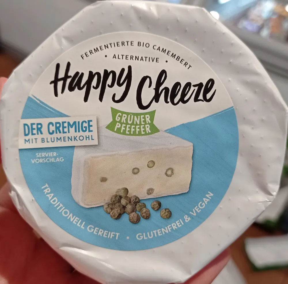 Creamy white grüner pfeffer