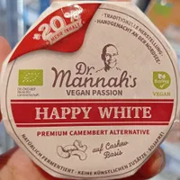 Happy White camembert alternative auf Cashew basis
