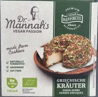 Happy Cashew cheese alternative Griechische Krauter
