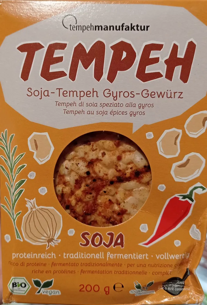 Soja-Tempeh Gyros- Gewürze