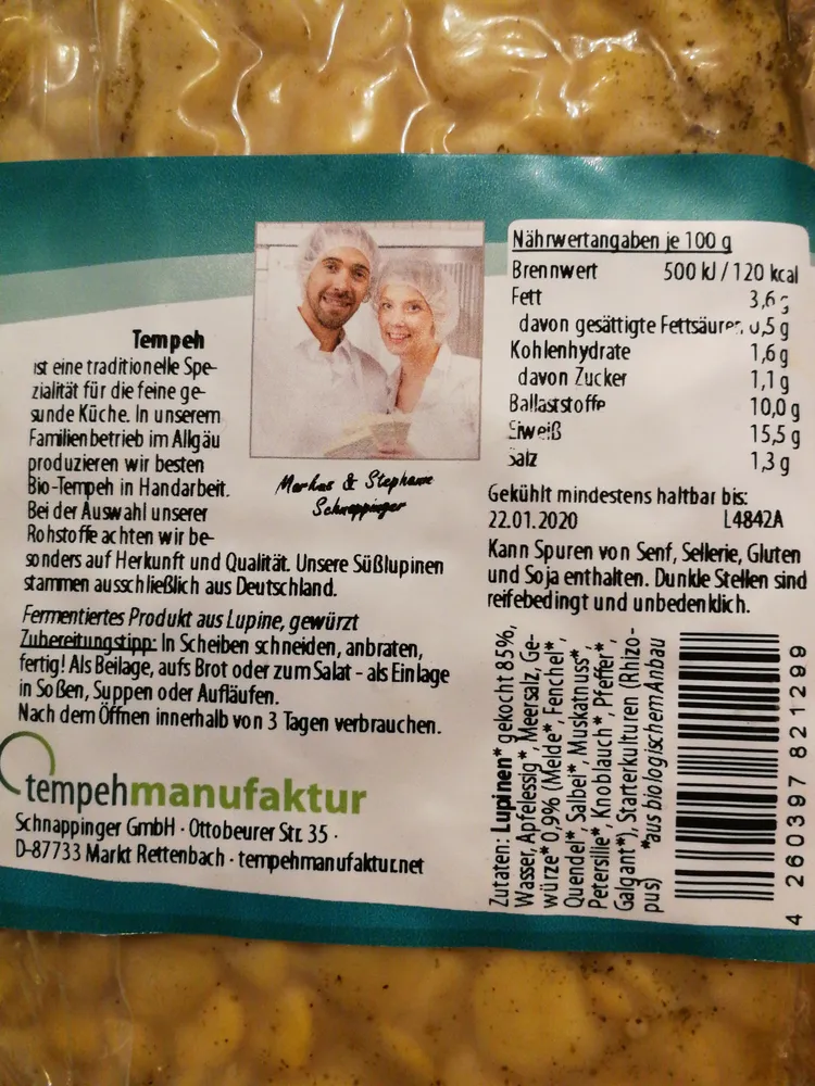Tempeh Milde Hilde