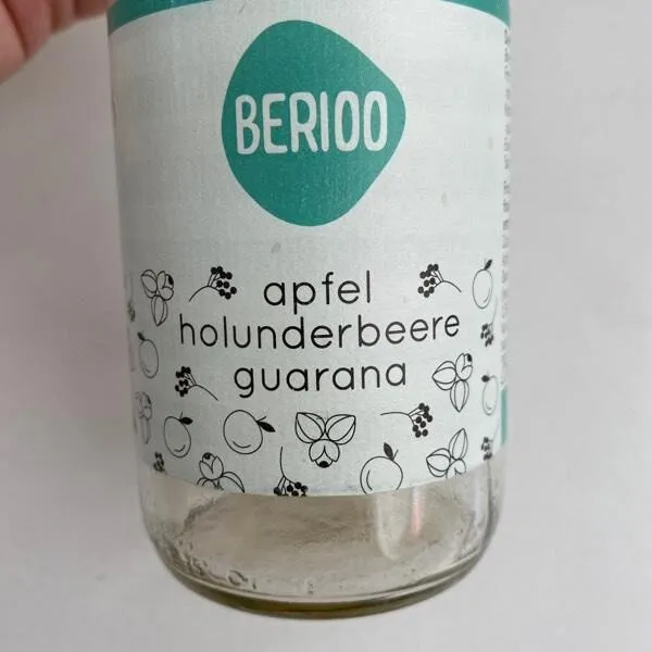 Apfel -Holunder -Guarana