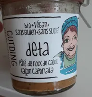 Deta pâté de noix de cajou façon caponata