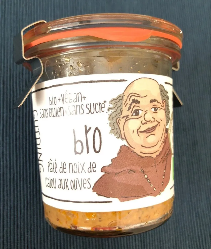 Pâté de noix de cajou aux olives