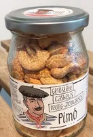 Pimo – geröstete Bio-Cashews feurig-aromatisch im Pfandglas