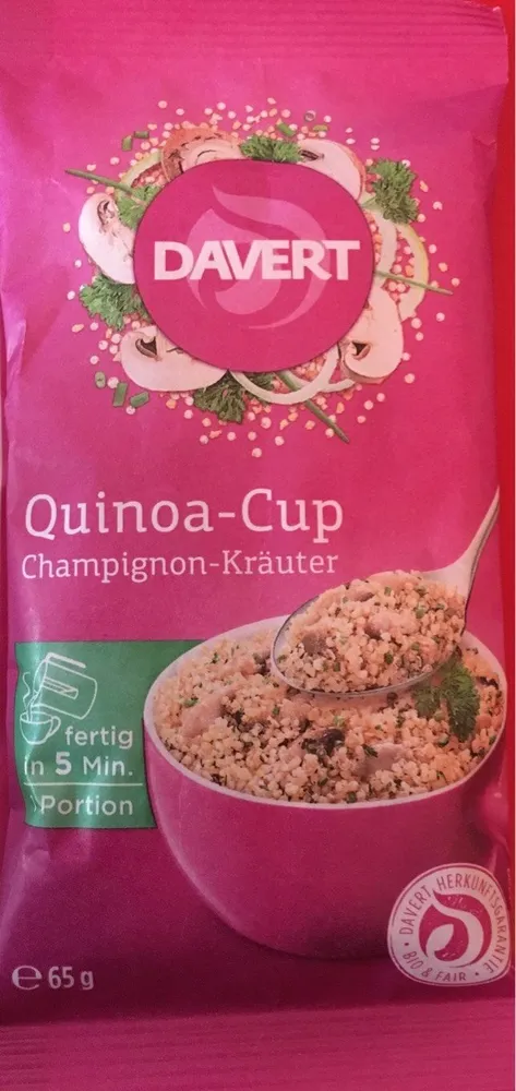Quino cup champignon kräuter