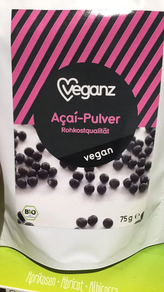 Açai-Pulver : Rohkostqualität : Aprikosen : Vegan