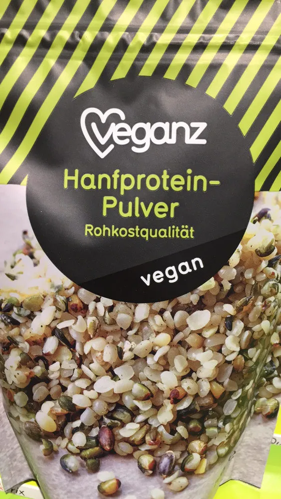 Hanfprotein-Pulver : Rohkostqualität : vegan