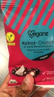 Coconut crunch in dark chocolate